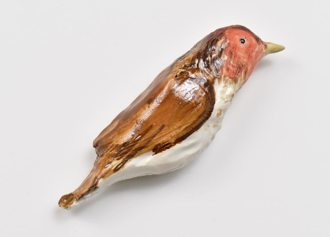 bird on wall